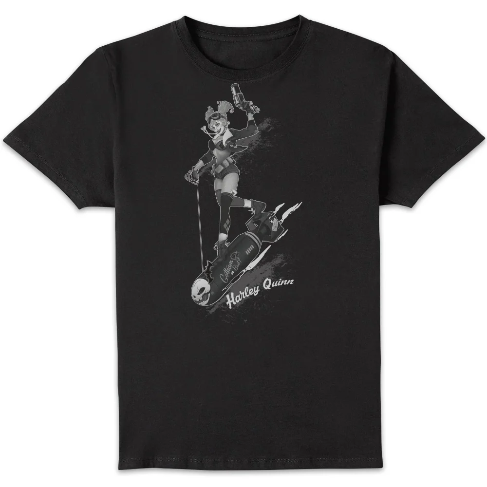 T-Shirt Homme Harley Quinn Gotham Batman DC Comics - Noir - S Image 1