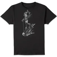 T-Shirt Homme Harley Quinn Gotham Batman DC Comics - Noir