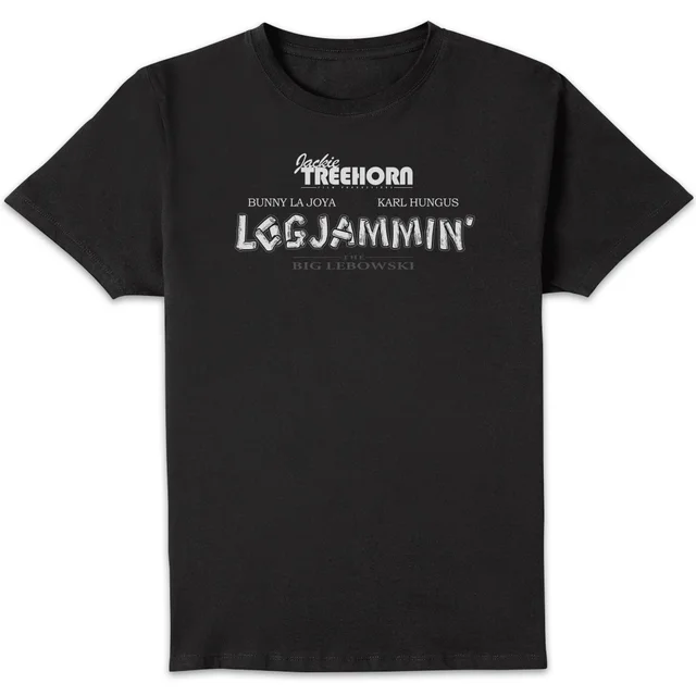 T-Shirt Homme The Big Lebowski Logjammin- Noir