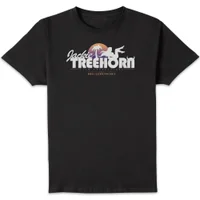 T-Shirt Homme The Big Lebowski Treehorn Logo - Noir