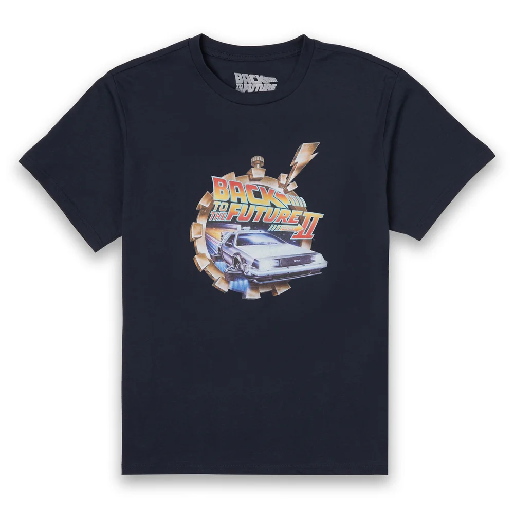 T-Shirt Homme Retour vers le Futur - Clockwork - Bleu Marine - S Image 1