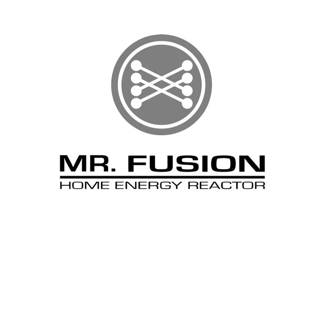 T-Shirt Homme Retour vers le Futur - Mr Fusion - Blanc
