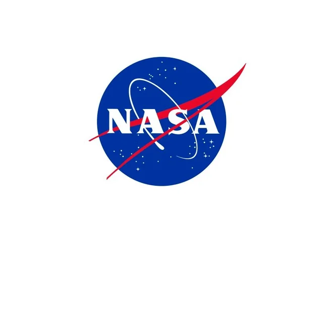 T-Shirt Homme NASA Logo Insignia - Blanc