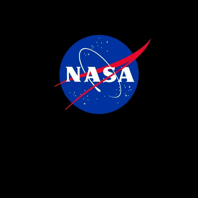 T-Shirt Homme NASA Logo Insignia - Noir