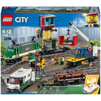 LEGO City: Le Train de Marchandises Télécommandé, Jouet pour Enfant dès 6 Ans(60198)