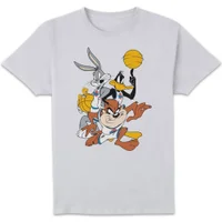 T-Shirt Homme Le Groupe Space Jam - Blanc