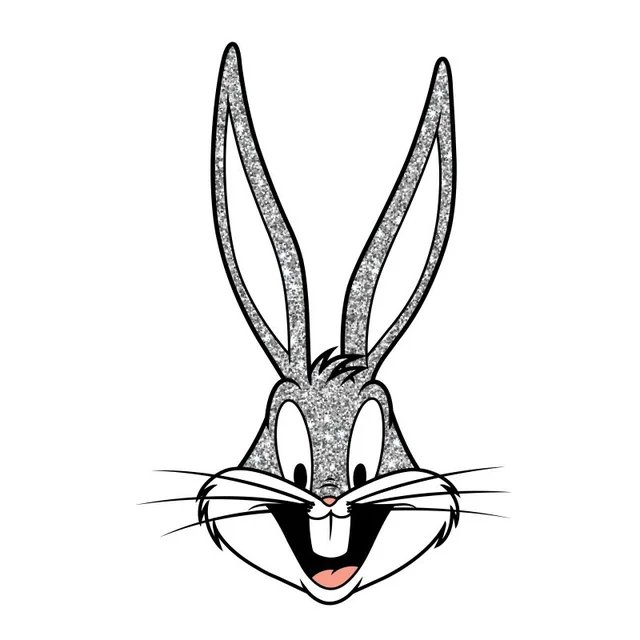 T-Shirt Homme Bugs Bunny Looney Tunes - Blanc