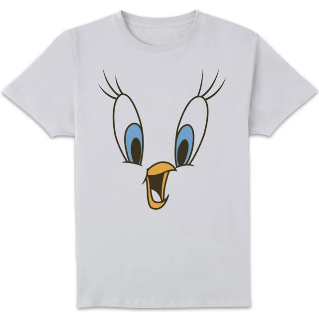 T-Shirt Homme Titi Gros Plan Looney Tunes - Blanc