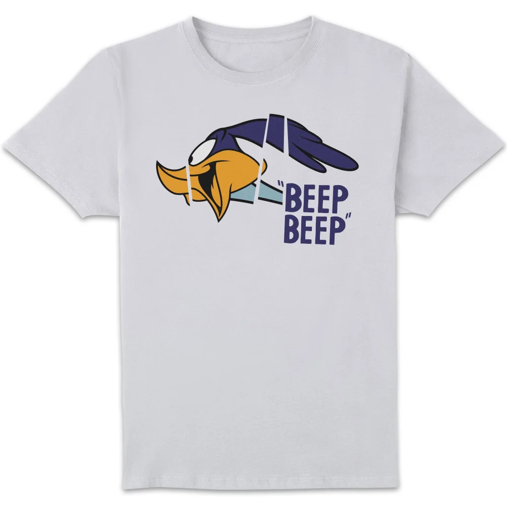 T-Shirt Homme Bip Bip et Coyote Looney Tunes - Blanc - S Image 1
