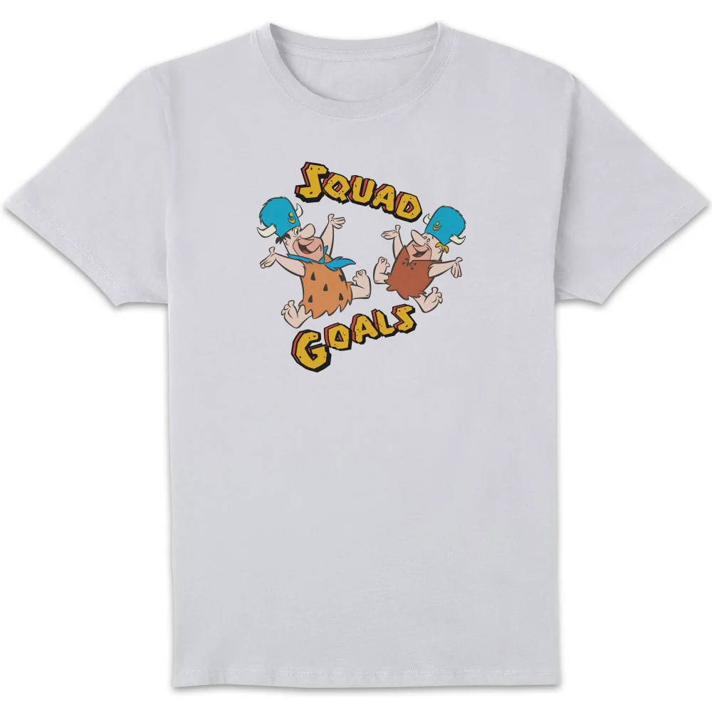T-Shirt Homme La Famille Pierrafeu - Squad Goals - Blanc - S Image 1