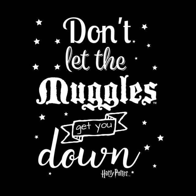 T-Shirt Homme Ne te Laisse pas Faire par les Modus - Harry Potter - Noir