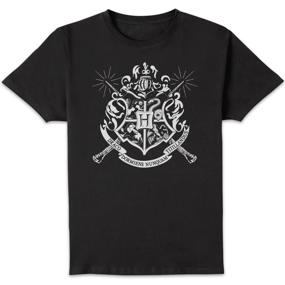 T-Shirt Homme Emblèmes des Maisons de Poudlard - Harry Potter - Noir - S Image 1
