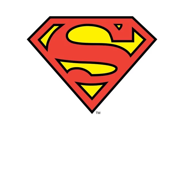 T-Shirt Homme Bouclier Officiel Superman DC Originals - Blanc