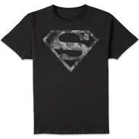 T-Shirt Homme Logo Superman Marbre DC Originals - Noir