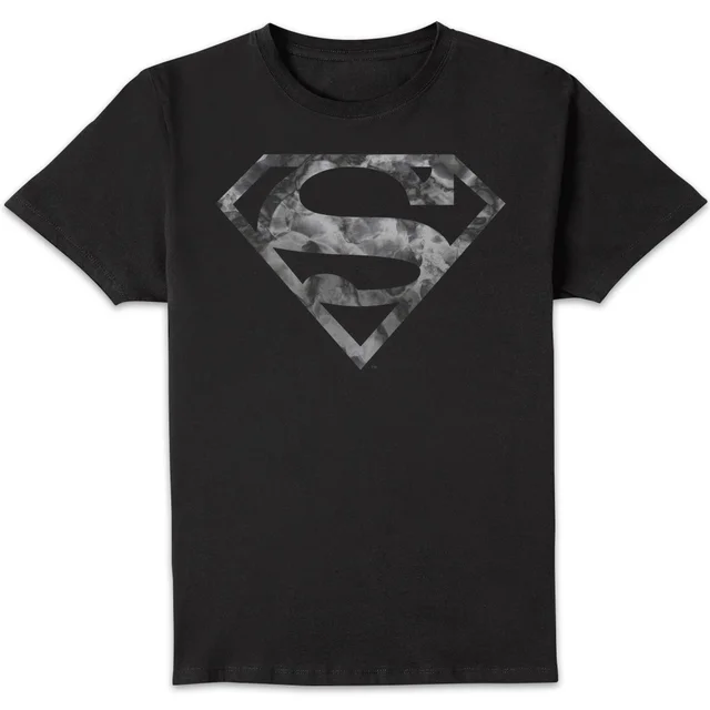 T-Shirt Homme Logo Superman Marbre DC Originals - Noir