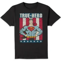 T-Shirt Homme Superman True Hero DC Originals - Noir - undefined undefined