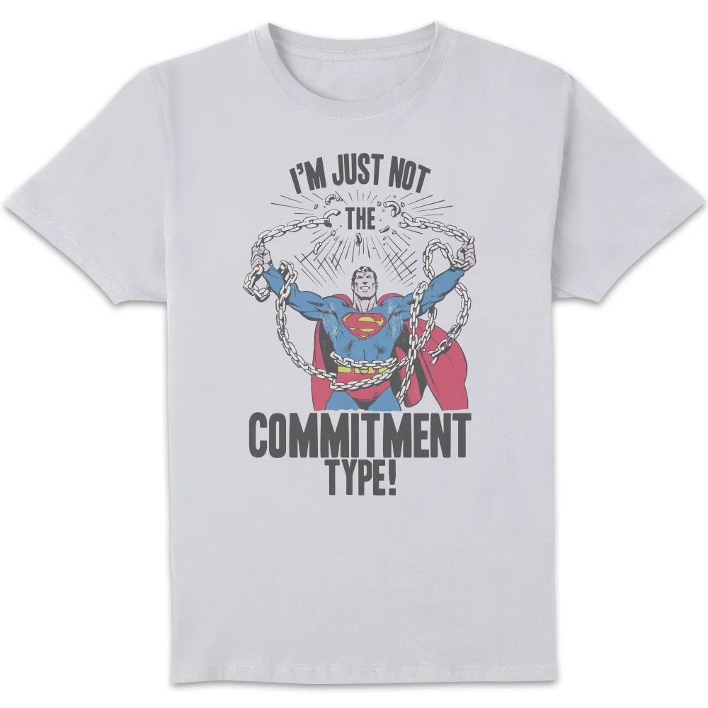 T-Shirt Homme Superman Brise les Chaînes DC Originals - Blanc - S Image 1
