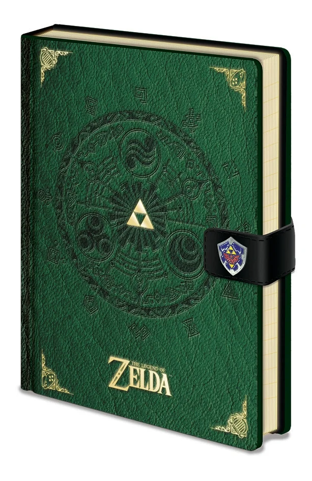 The Legend Of Zelda Medallion A5 Premium Notebook Image 1