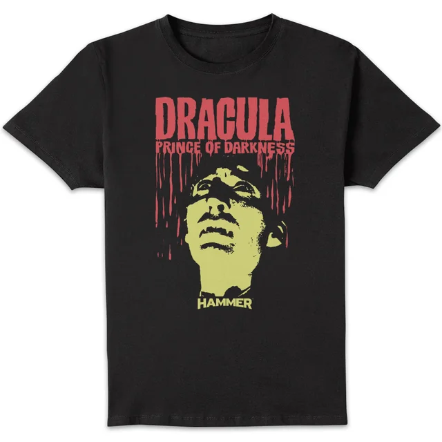 T-Shirt Homme Dracula Prince Of Darkness - Noir