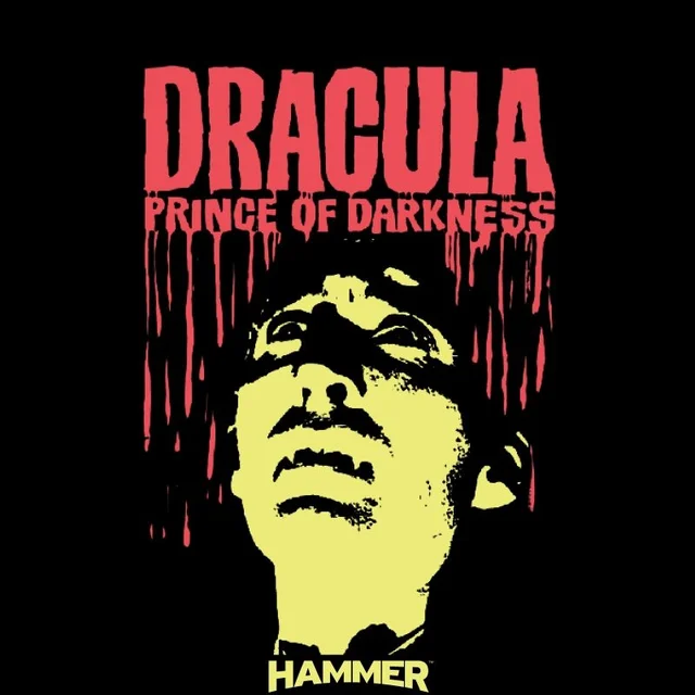 T-Shirt Homme Dracula Prince Of Darkness - Noir
