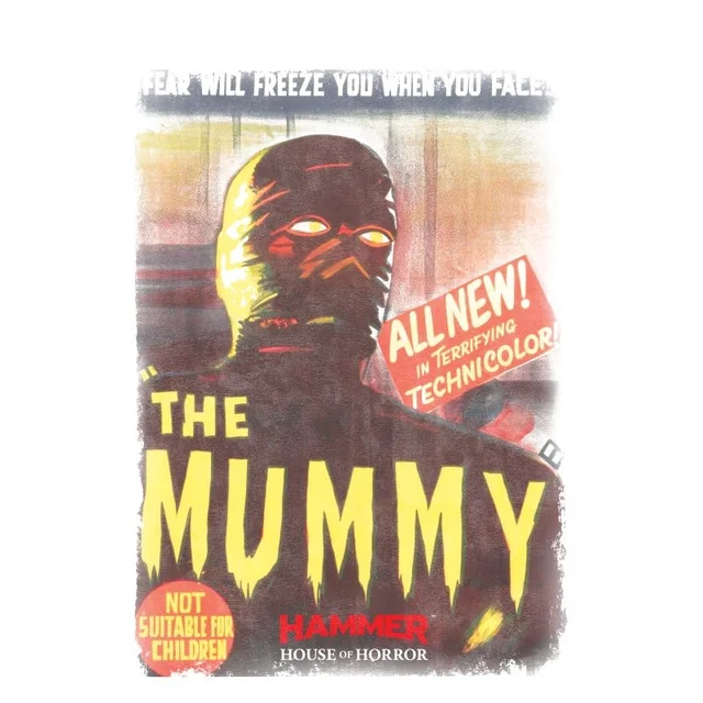 T-Shirt Homme The Mummy - Blanc