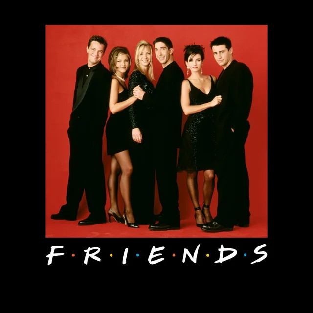 T-Shirt Homme Tenue de Soirée - Friends - Noir