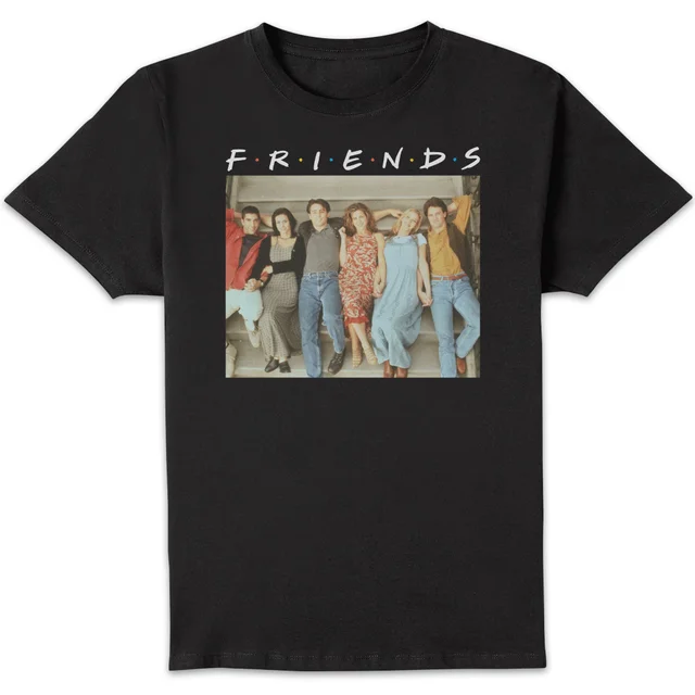 T-Shirt Homme Séance Rétro - Friends - Noir