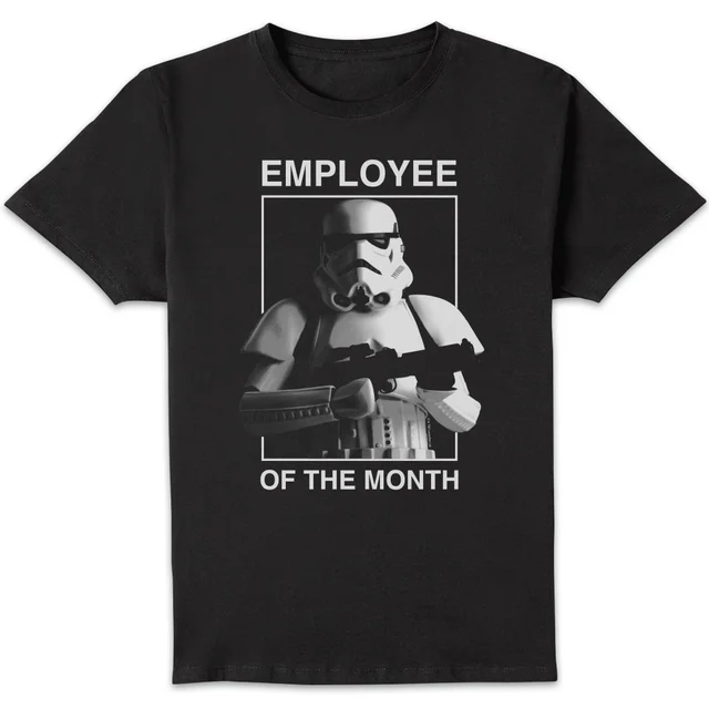 T-Shirt Homme Employé du Mois Star Wars Classic - Noir