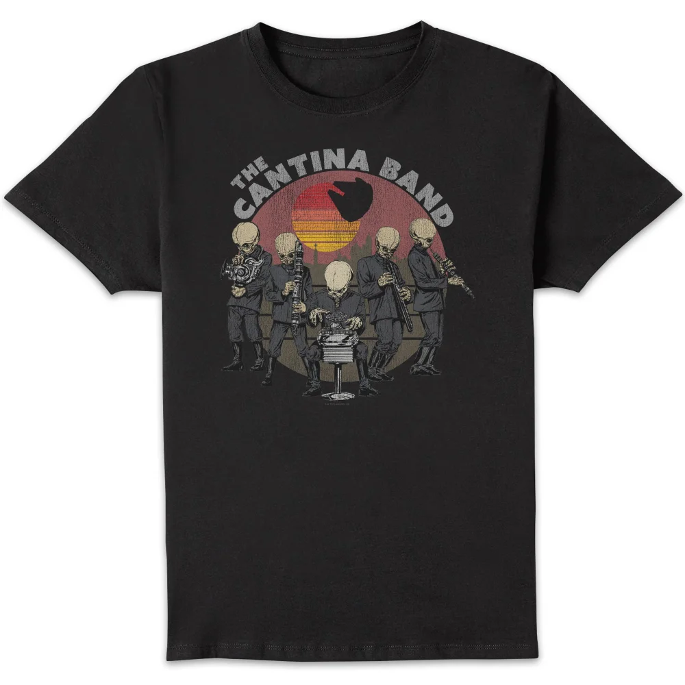 T-Shirt Homme Cantina Band Star Wars Classic - Noir - S Image 1