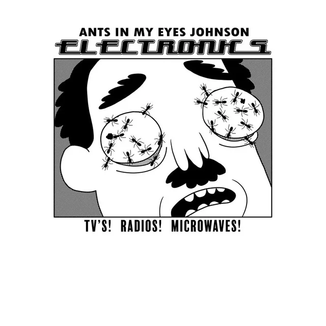 T-Shirt Homme Des Fourmis dans les Yeux Rick et Morty - Blanc