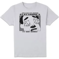 T-Shirt Homme Des Fourmis dans les Yeux Rick et Morty - Blanc