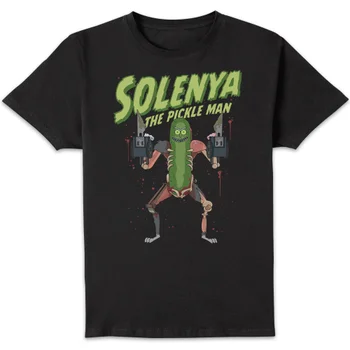 T-Shirt Homme Solenya Rick et Morty - Noir