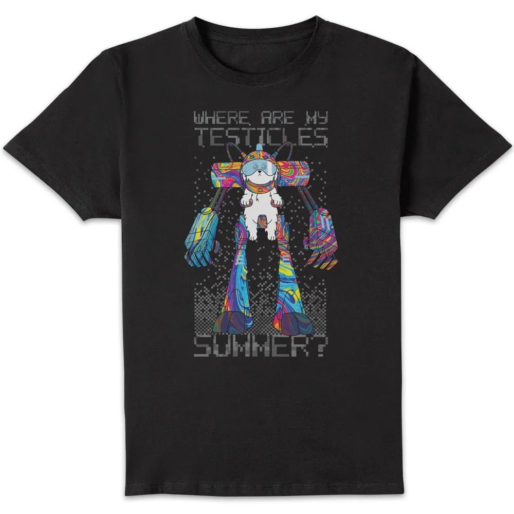 T-Shirt Homme I, Croquette Rick et Morty - Noir - S Image 1