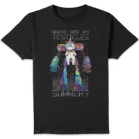 T-Shirt Homme I, Croquette Rick et Morty - Noir