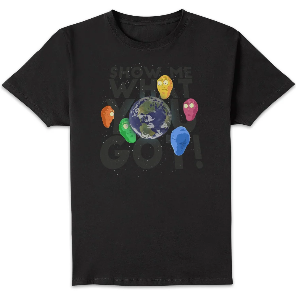 T-Shirt Homme Show Me What You Got Rick et Morty - Noir - S Image 1