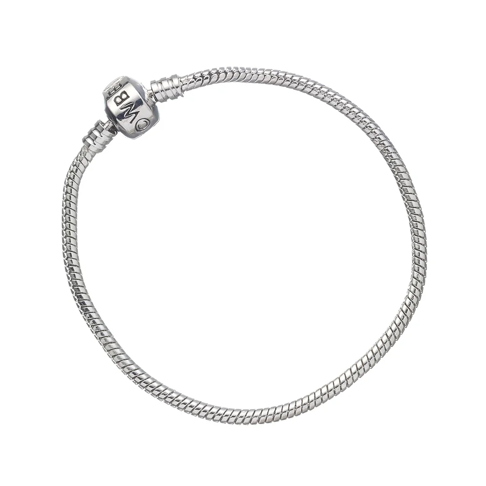 Harry Potter Silver Charm Bracelet (Various Sizes) - 18cm Image 1