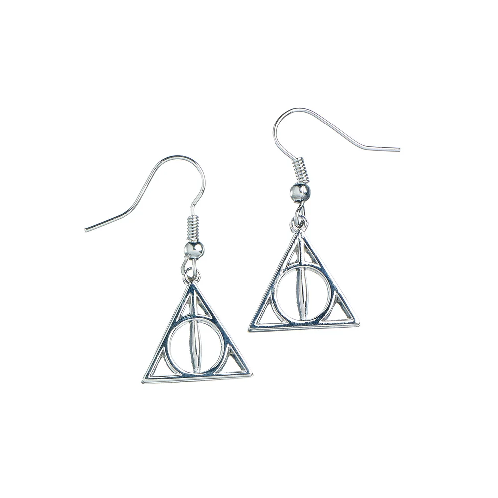 Harry Potter Deathly Hallows Earrings Image 1