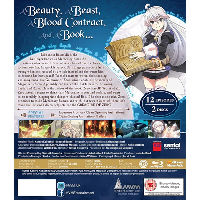 Collection Grimoire Of Zero