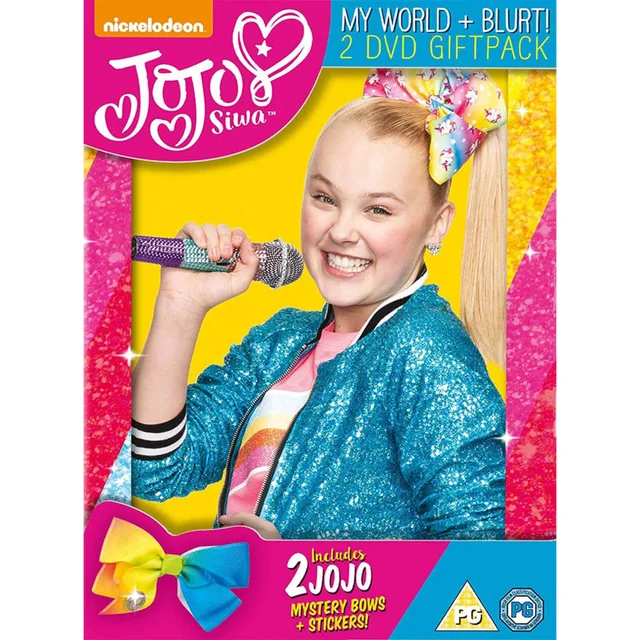 Coffret cadeau Jojo (Blurt + My World y compris BFF Bows)