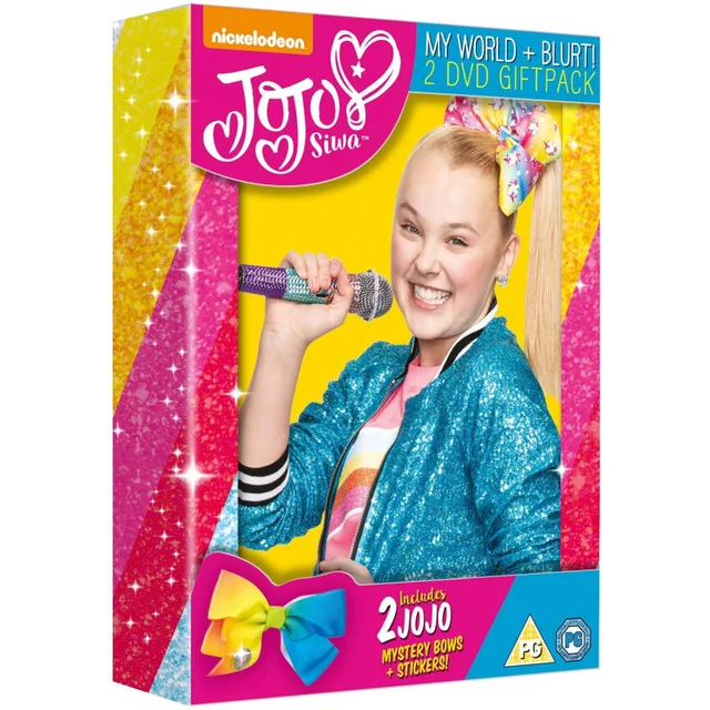 Coffret cadeau Jojo (Blurt + My World y compris BFF Bows)