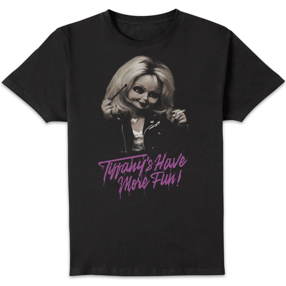 T-Shirt Homme Tiffanys Have More Fun Chucky - Noir - S Image 1