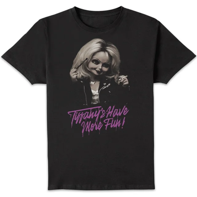 T-Shirt Homme Tiffanys Have More Fun Chucky - Noir