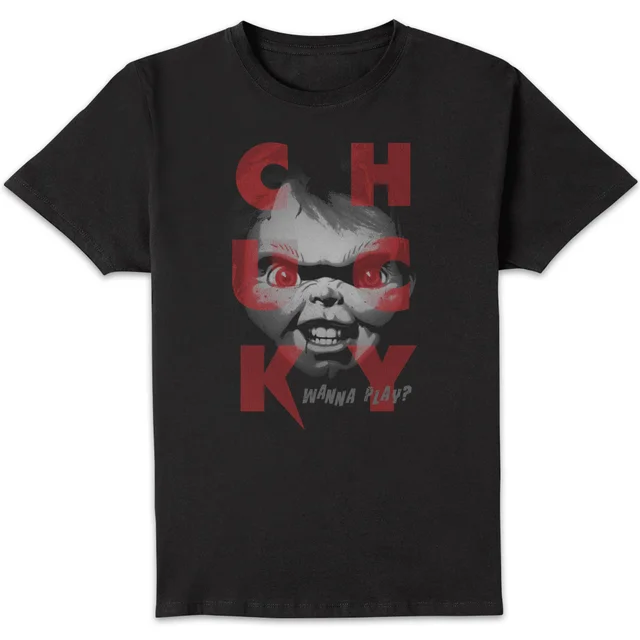 T-Shirt Homme Play Time Chucky - Noir