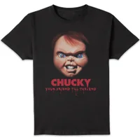 T-Shirt Homme Friends Till The End Chucky - Noir