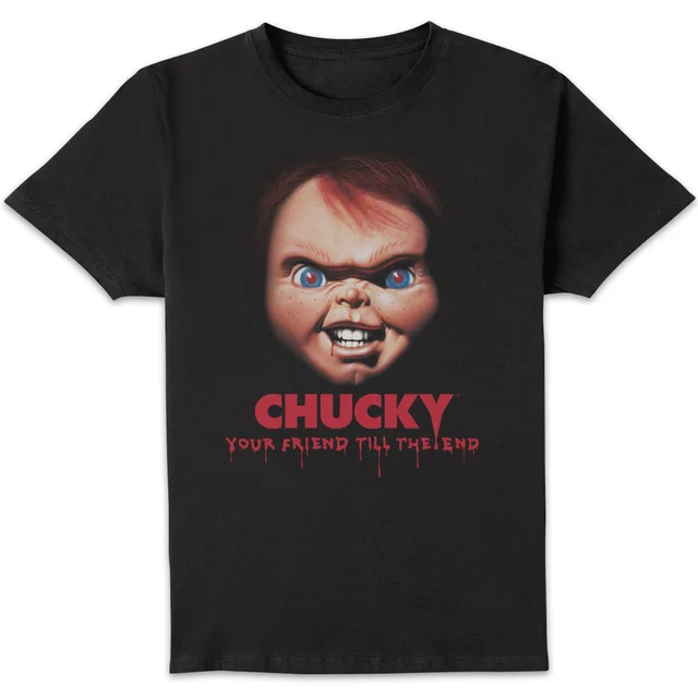 T-Shirt Homme Friends Till The End Chucky - Noir