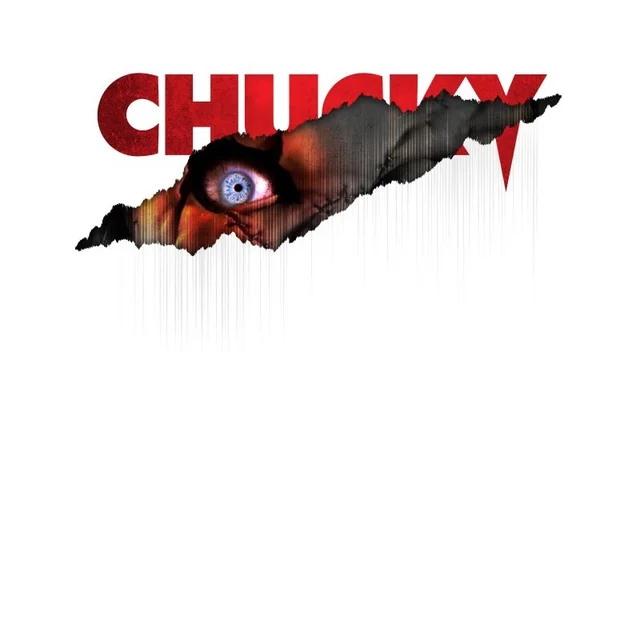 T-Shirt Homme Tear Chucky - Blanc