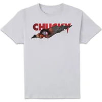 T-Shirt Homme Tear Chucky - Blanc