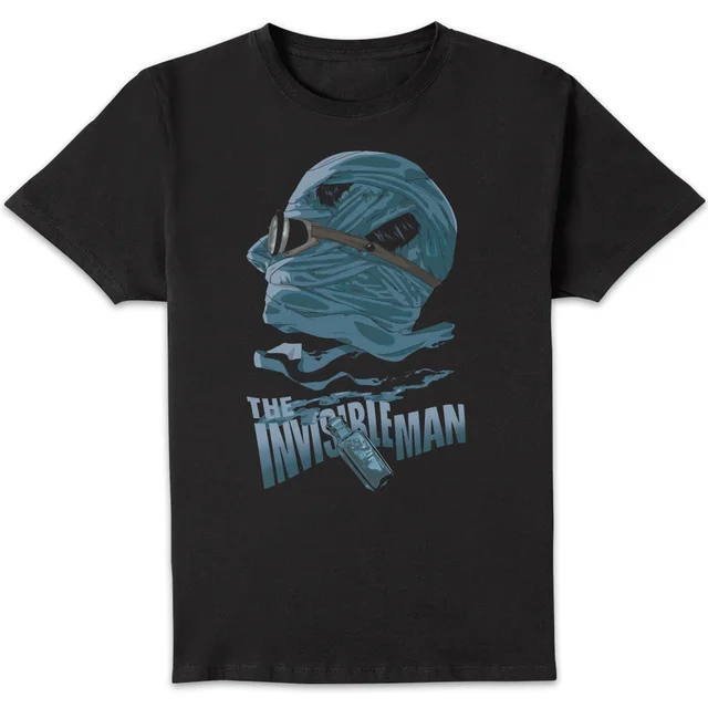 T-Shirt Homme L'Homme Invisible - Universal Monsters - Noir