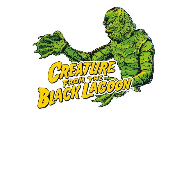 T-Shirt Homme L'Étrange Créature du lac noir - Universal Monsters - Blanc