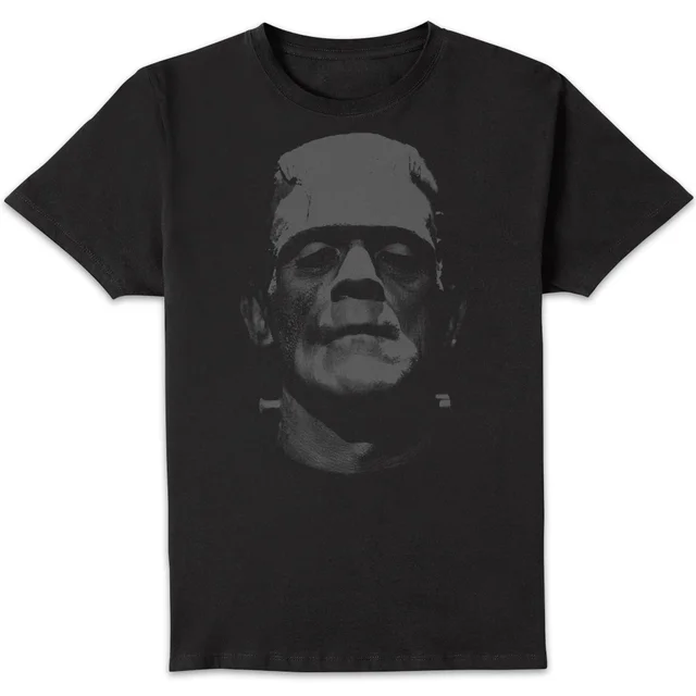 T-Shirt Homme Frankenstein (Noir et Blanc) - Universal Monsters - Noir